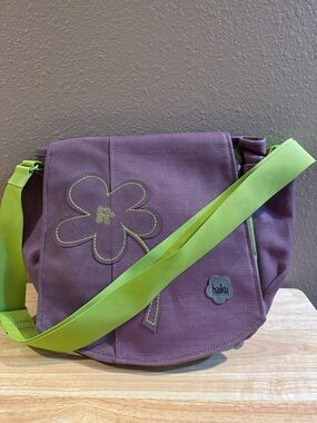 Haiku Canvas Crossbody Bag